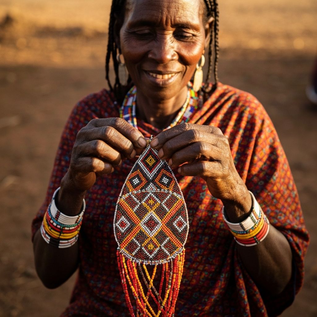 Traditional beadwork